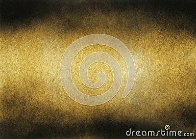 Vintage black and gold noise texture for vignette Stock Photo