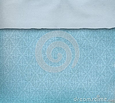 Vintage Blue paper background Stock Photo