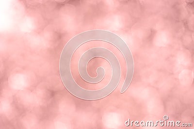 Vintage Blurred bokeh rose pink soft pastel background. Stock Photo