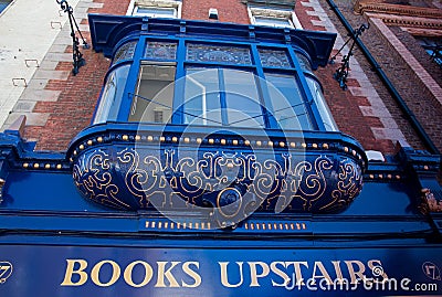 Vintage bookstore, Dublin Stock Photo