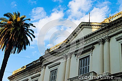 Vintage Building Detail Brick Old Wall House Stock Photo