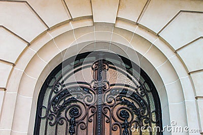 Vintage Building Facade Architecture Outside Outdoors Stock Photo