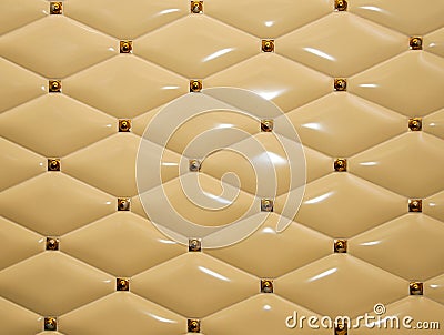 Vintage bumpy ceramics wall Stock Photo