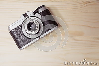 Vintage camera Stock Photo