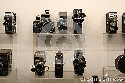 Vintage cams Editorial Stock Photo