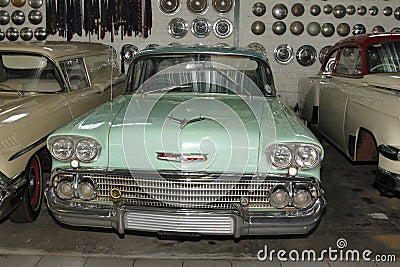 Vintage Car 1958 Chevrolet Sedan Editorial Stock Photo