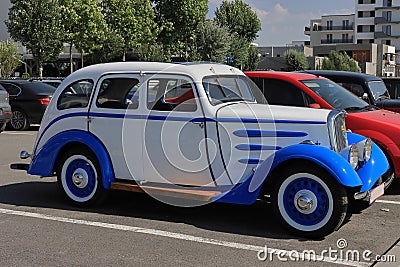 Vintage car, Peugeot 201 m4 porters 1936 Stock Photo