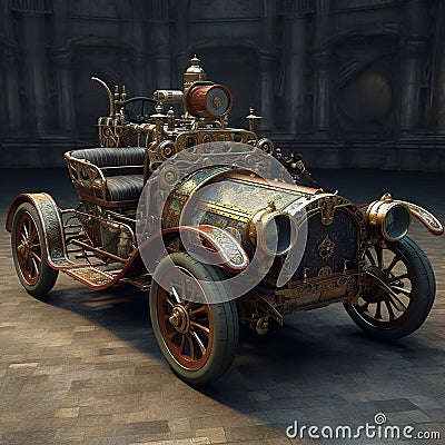 A vintage car refers to an older automobile from the early 20th century Stock Photo