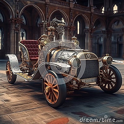 A vintage car refers to an older automobile from the early 20th century Stock Photo