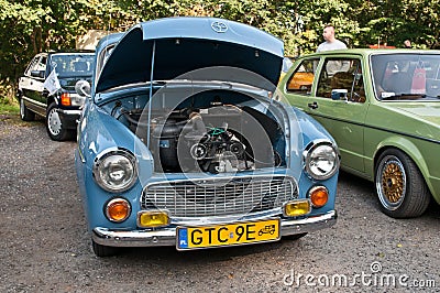 Vintage car Syrena 105 Editorial Stock Photo