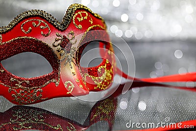 Vintage carnival mask Stock Photo