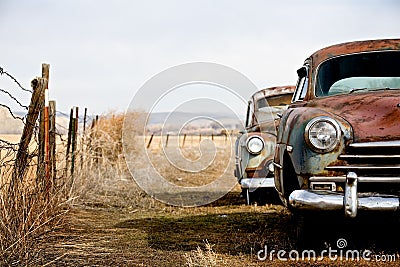 Vintage cars Stock Photo