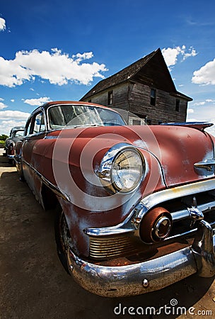 Vintage cars Stock Photo