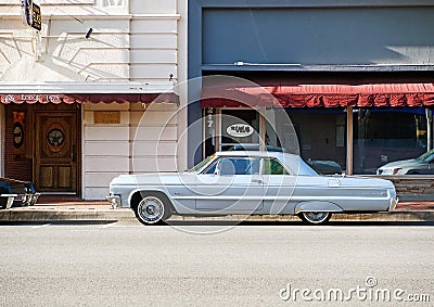 Vintage Chevy Impala Editorial Stock Photo