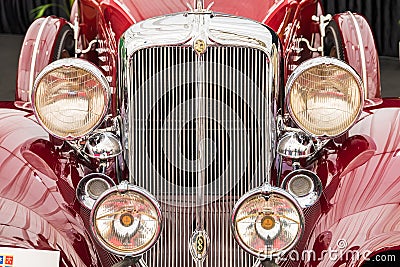 Vintage 1933 Chrysler Imperial Editorial Stock Photo