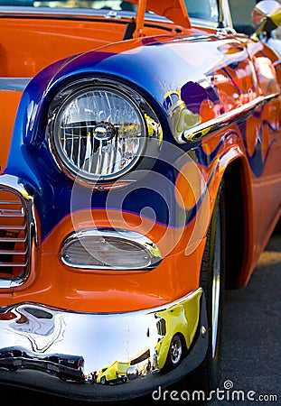 Vintage Classic Car Hot Rod Royalty Free Stock Photos 