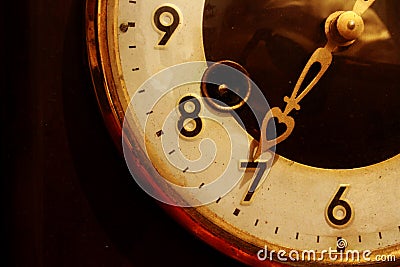 Vintage clock Stock Photo