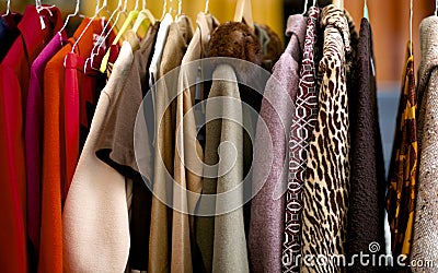 Vintage clothes Stock Photo