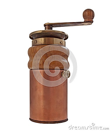 Vintage coffee grinder mill Stock Photo
