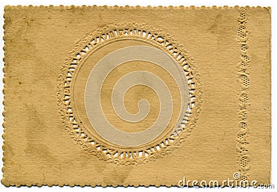 Vintage Decorative card background Stock Photo