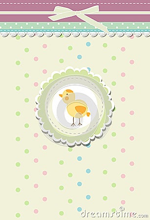 Vintage doodle retro bird chicken vector Vector Illustration