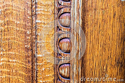 Vintage Door Detail Surface Wooden Brown Ancient Stock Photo
