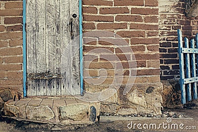 Vintage door Stock Photo