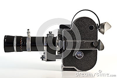 Vintage film camera Stock Photo