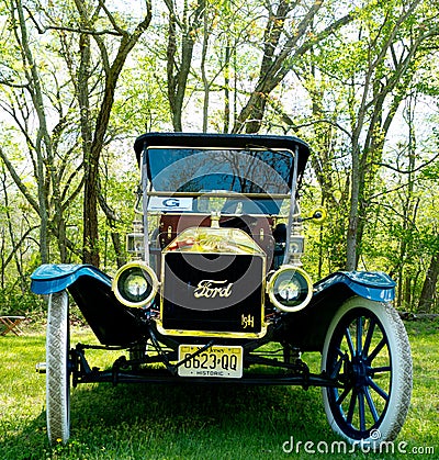 Vintage Ford Editorial Stock Photo