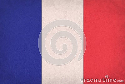 Vintage France flag pattern Stock Photo