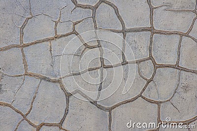 Vintage gray concrete wall in shallow focus for interiors, background and wallpaper Stock Photo