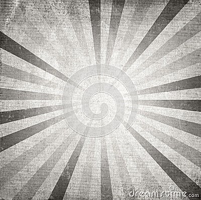 Vintage gray rising sun or sun ray Stock Photo