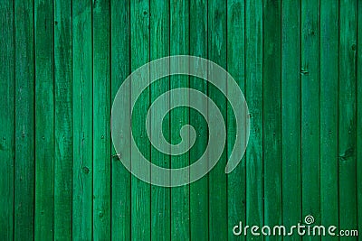 Vintage green painted old wood plank texture Stock Photo