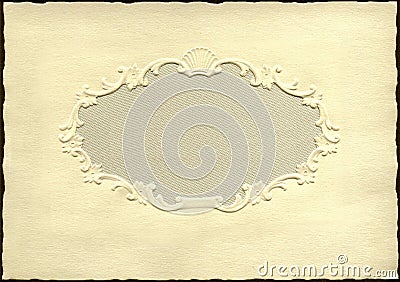 Vintage Greeting Card Stock Photo