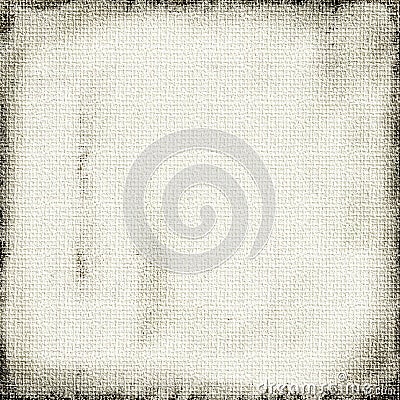 Vintage Grunge Canvas Stock Photo