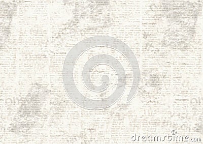 Vintage grunge newspaper collage background Stock Photo