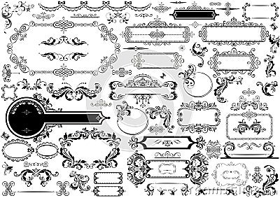 Vintage Headers And Frames Stock Vector - Image: 53160340