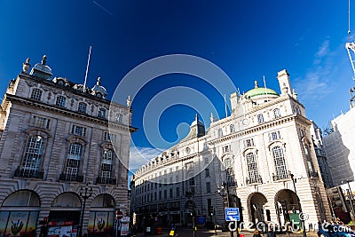 Vintage, historical architecture in Soho, London 2022 Editorial Stock Photo