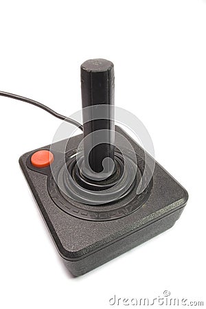 Vintage joystick Stock Photo