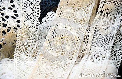 Vintage lace Stock Photo