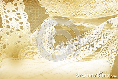 Vintage lace Stock Photo