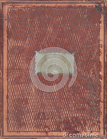 Vintage leather book cover Stock Photo