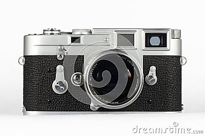 Vintage Leica M3 camera Editorial Stock Photo