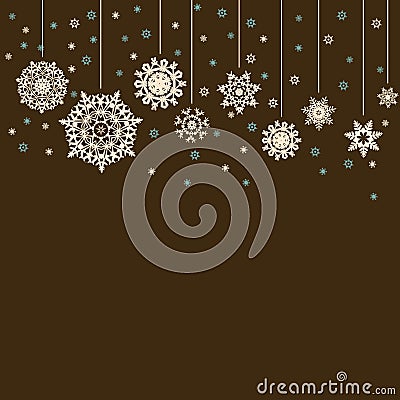 Vintage merry christmas and happy new year. EPS 8 Vector Illustration