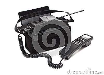 Vintage mobile phone Stock Photo