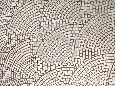 Vintage mosaic tile Stock Photo