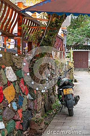 Vintage motorcycle Editorial Stock Photo