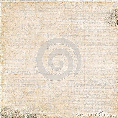 Vintage music text grungy background Stock Photo