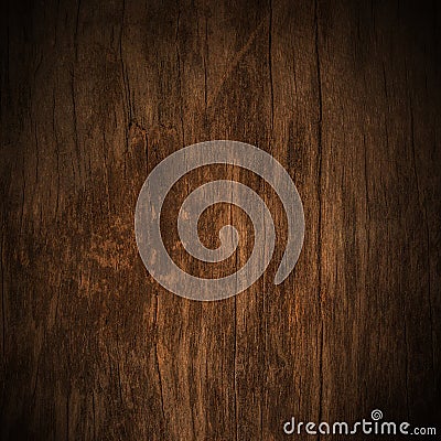 Vintage on old dark grunge wood texture background Stock Photo