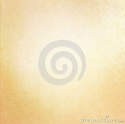 Vintage old paper background with soft gold color and scratched texture Stock Photo